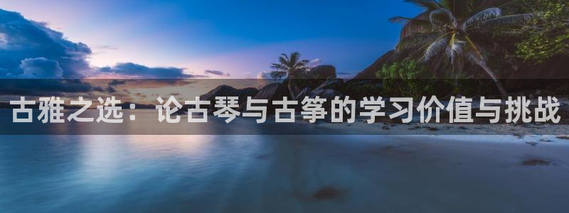 凯发网址登录:古雅之选:论古琴与古筝的学习价值与挑战